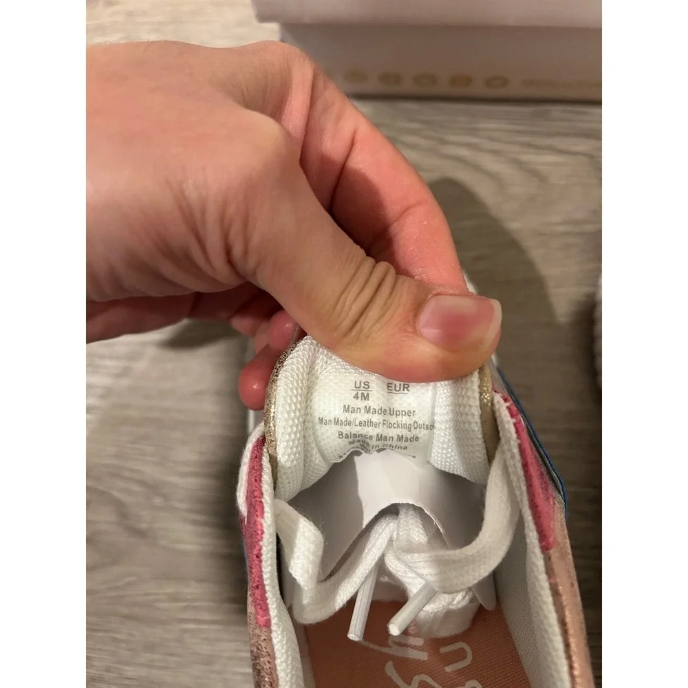 Blowfish Malibu Willa-K Gold Multi Metallic Sneakers J2073S1250 Kids Size 4M